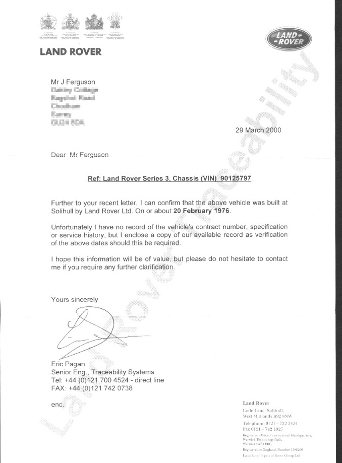 Letter from Solihul